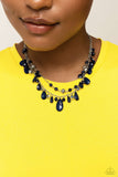 Flirty Flood Blue ✧ Necklace & Cheeky Cascade Blue ✧ Earrings Set