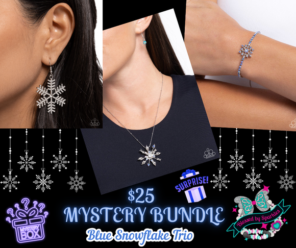 Snowflake Trio Blue ✧ Bundle