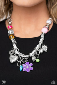 Blockbuster,Exclusive,Faith,Hearts,Multi-Colored,Necklace Short,Silver,Charmed, I Am Sure Multi ✧ Necklace