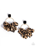 Charming Cheetah Gold ✧ Post Earrings