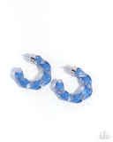 Coiled Cameo Blue ✧ Earrings