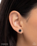 Daring Dimension Black ✧ Earrings
