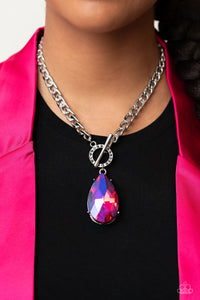 Exclusive,Life of the Party,Necklace Short,Necklace Toggle,Pink,Edgy Exaggeration Pink ✧ Necklace