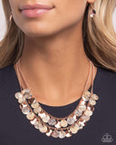 Flickering Finesse Copper ✧ Necklace