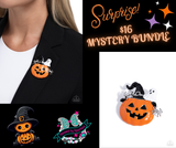 Historic Halloween Orange ✧ Brooch Bundle
