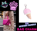 Iconic Ice Cream Pink ✧ Bag Charm Bundle