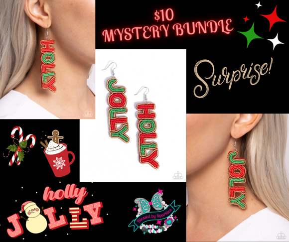 Jolly Holiday Multi ✧ Seed Bead Earrings Bundle