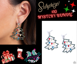 Earrings Post,Favorite,Holiday,Multi-Colored,O Tannenbaum Multi ✧ Earrings Bundle