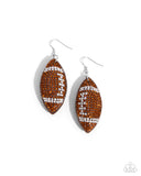 Thrilling Touchdown Brown ✧ Earrings Bundle