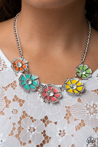 Exclusive,Life of the Party,Multi-Colored,Necklace Short,Playful Posies Multi ✧ Necklace