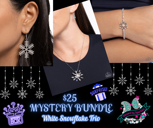 Snowflake Trio Blue ✧ Bundle