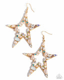 Variegated Value Multi ✧ Star Earrings