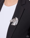 Zebra Pen Black ✧ Brooch