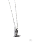 Collectable Cowboy Silver ✧ Necklace