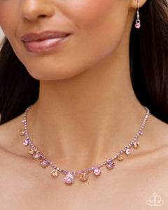 2024 Convention Exclusive,Light Pink,Necklace Short,Pink,Colorful Countess Pink ✧ Necklace