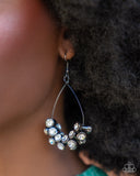 Courageous Chandelier Black ✧ Earrings