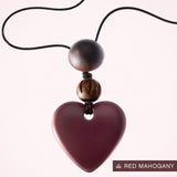 Cupid Cheers Red ✧ Heart Necklace
