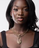 LOCK Show Gold ✧ Heart Necklace