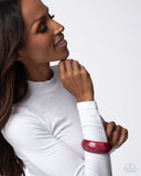 Modest Mirage Red ✧ Bangle Bracelet