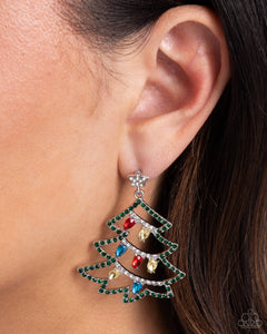 Earrings Post,Favorite,Holiday,Multi-Colored,O Tannenbaum Multi ✧ Earrings