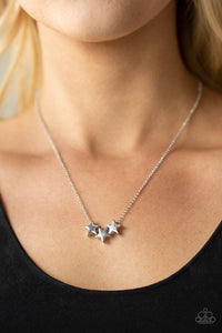 4thofJuly,Necklace Short,Silver,Shoot For The Stars Silver ✧ Necklace