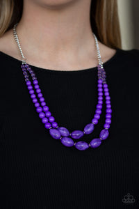 Necklace Short,Purple,Sundae Shoppe Purple ✨ Necklace