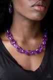 Ice Queen Purple ✨ Necklace Short