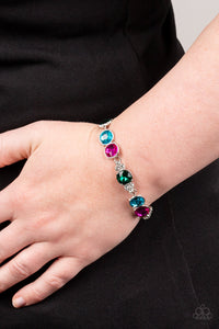 Bracelet Clasp,Multi-Colored,Care To Make A Wager? Multi  ✧ Bracelet