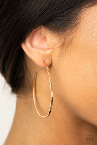 Earrings Hoop,Gold,Cool Curves Gold ✧ Hoop Earrings