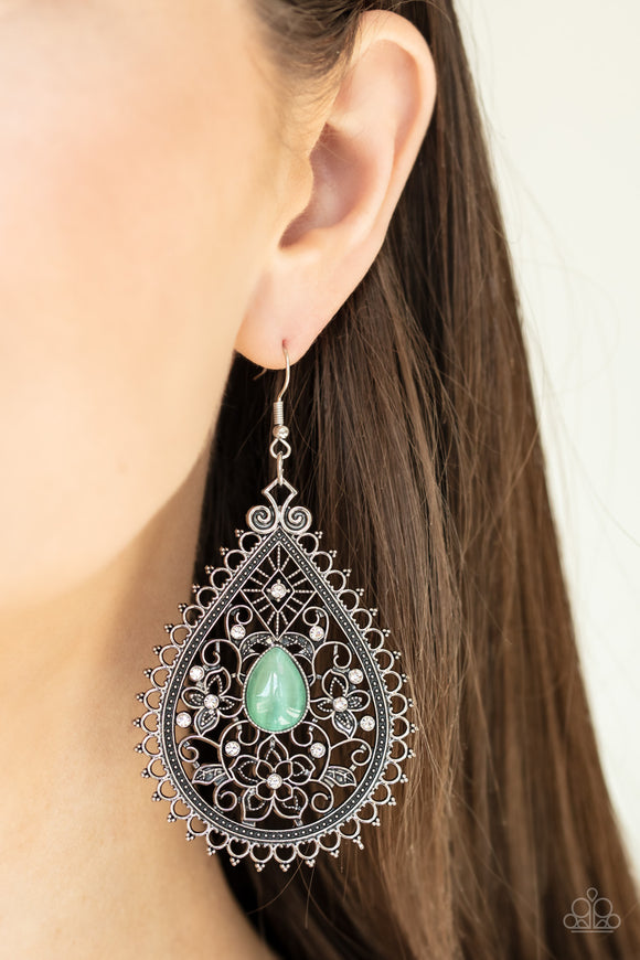 Eden Glow Green ✧ Earrings Earrings