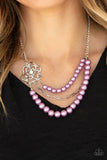 Fabulously Floral Purple ✨ Necklace Short