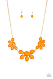 Flair Affair Orange ✨ Necklace Short