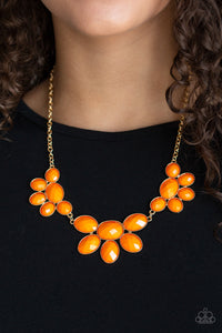 Necklace Short,Orange,Flair Affair Orange ✨ Necklace