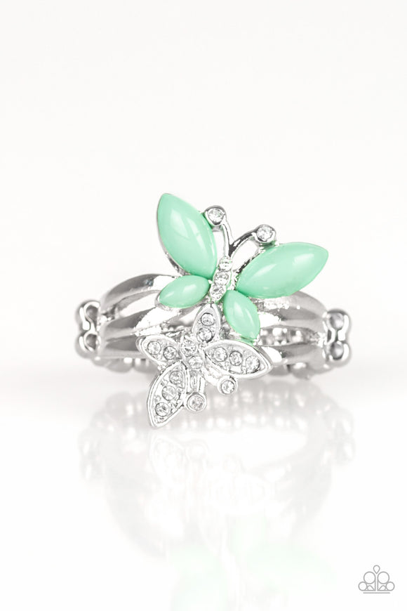 Flutter Flirt Green ✧ Ring Ring