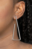 Go Ahead and TRI Silver ✧ Hoop Earrings Hoop Earrings