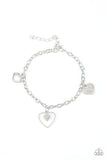 Hearts and Harps White  ✧ Bracelet Bracelet