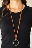 Noticeably Nomad Orange ✨ Necklace Long