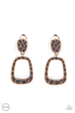 Playfully Primitive Copper ✧ Clip-On Earrings Clip-On Earrings