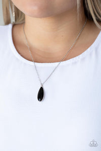 Black,Necklace Short,Prismatically Polished Black ✨ Necklace