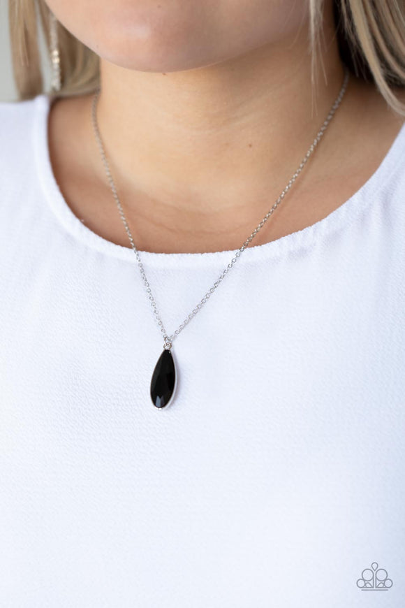 Prismatically Polished Black ✨ Necklace Short