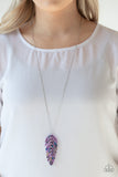She QUILL Be Loved Purple ✨ Necklace Long