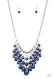 Social Network Blue ✨ Necklace Short
