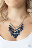 Social Network Blue ✨ Necklace Short