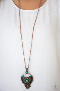 Copper,Necklace Long,Solar Energy Copper ✨ Necklace