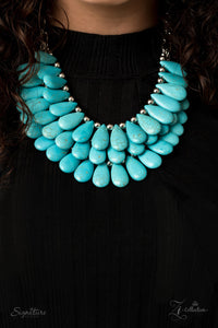 2020 Zi Collection,Blue,Necklace Short,Turquoise,The Amy ✧ Zi Collection Necklace
