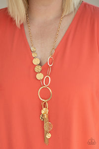 Gold,Necklace Long,Trinket Trend Gold ✨ Necklace