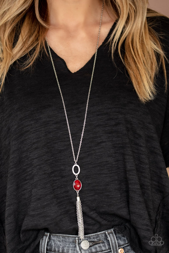 Unstoppable Glamour Red ✨ Necklace Long