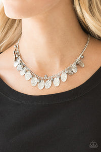 Necklace Short,Silver,Vintage Gardens Silver ✨ Necklace