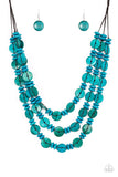 Barbados Bopper Blue ✨ Necklace Long