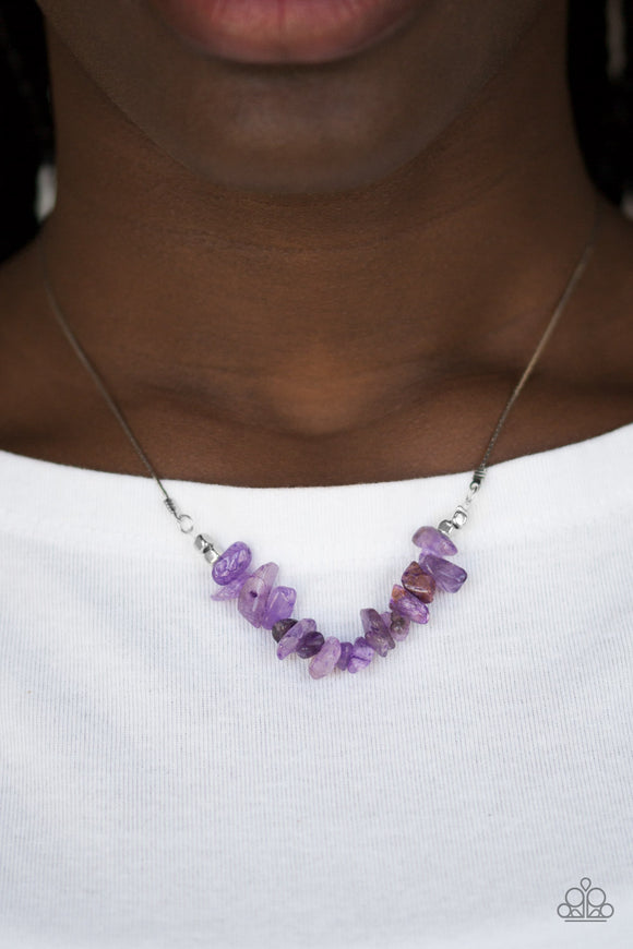 Back To Nature Purple ✨ Necklace Short
